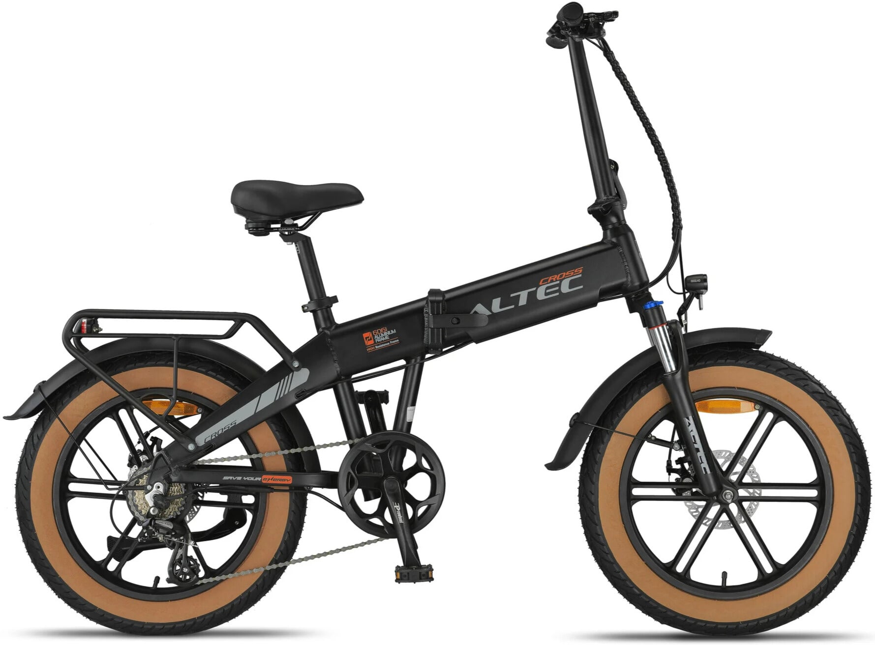 Altec Cross Elektrische Fatbike 20 inch 7v Vouwbaar