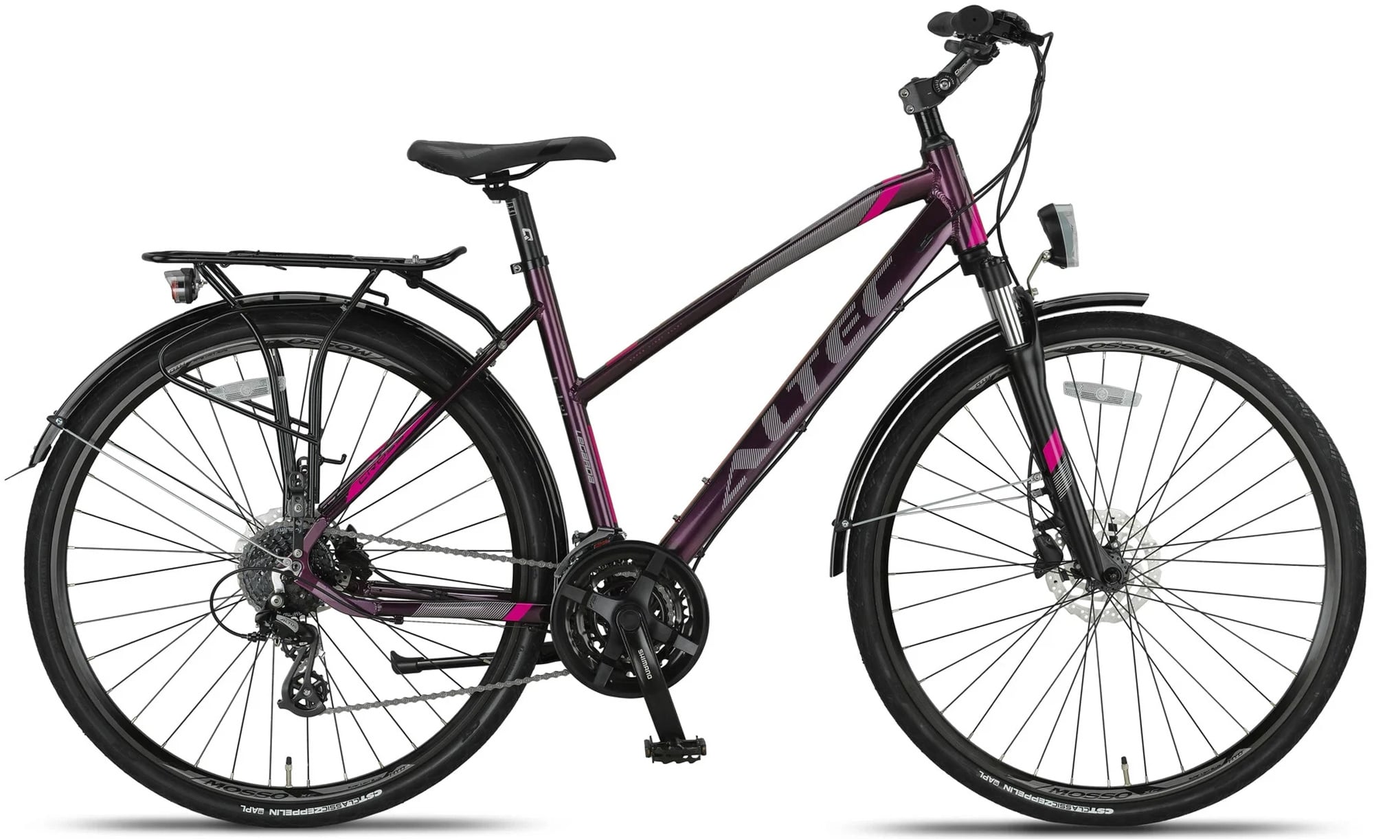 Altec Legarda Trekking Damesfiets 28 inch 49cm HYD Schijfremmen 24v