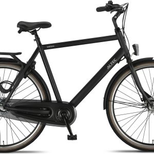 Altec Walesa Herenfiets 28inch 61cm Mat Zwart 3v