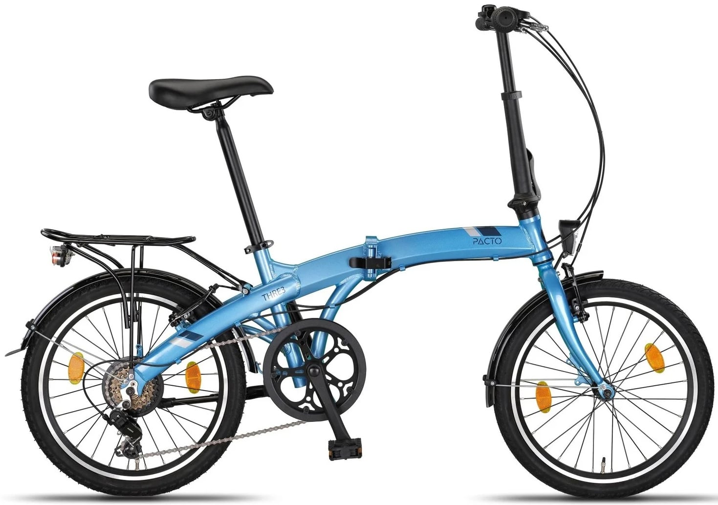 Pacto Three 20 inch Vouwfiets 6v