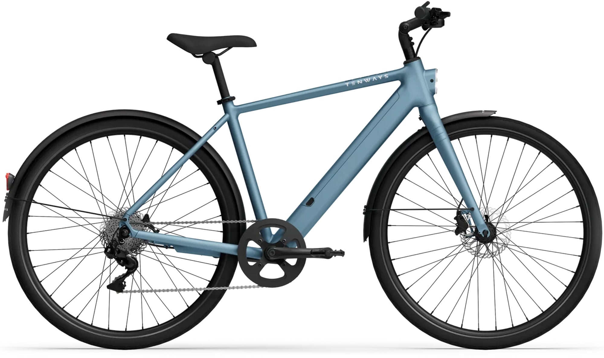 TENWAYS CGO600 Plus Elektrische Herenfiets L (1.80m - 1.95m) 10v