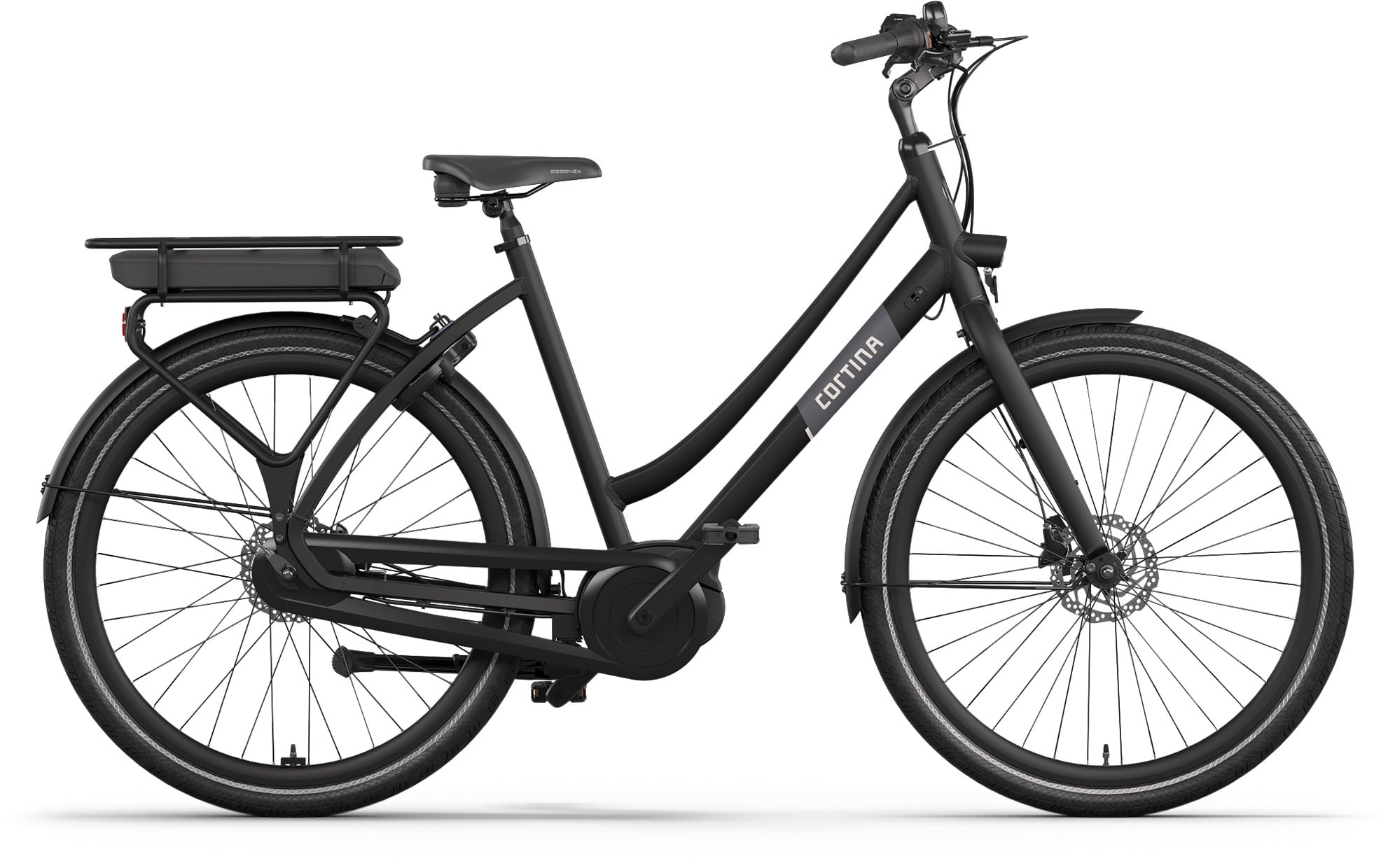 Cortina E-Tide Elektrische Damesfiets 28 inch 50cm Middenmotor DB7
