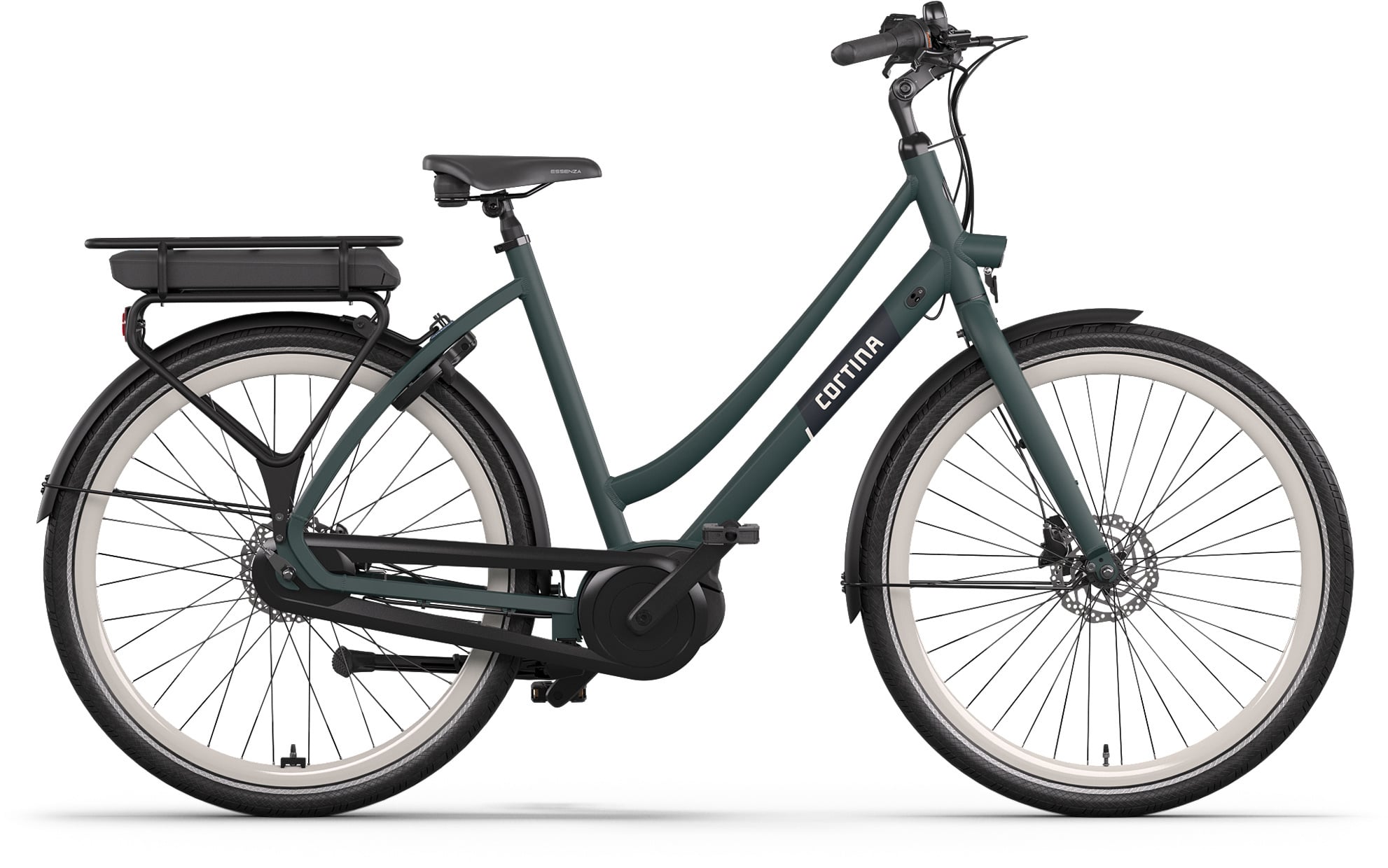 Cortina E-Tide Elektrische Damesfiets 28 inch 50cm Middenmotor DB7