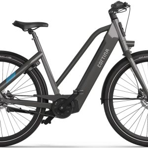 Cortina E-Blau Damesfiets 28 inch 50cm DB7 belt