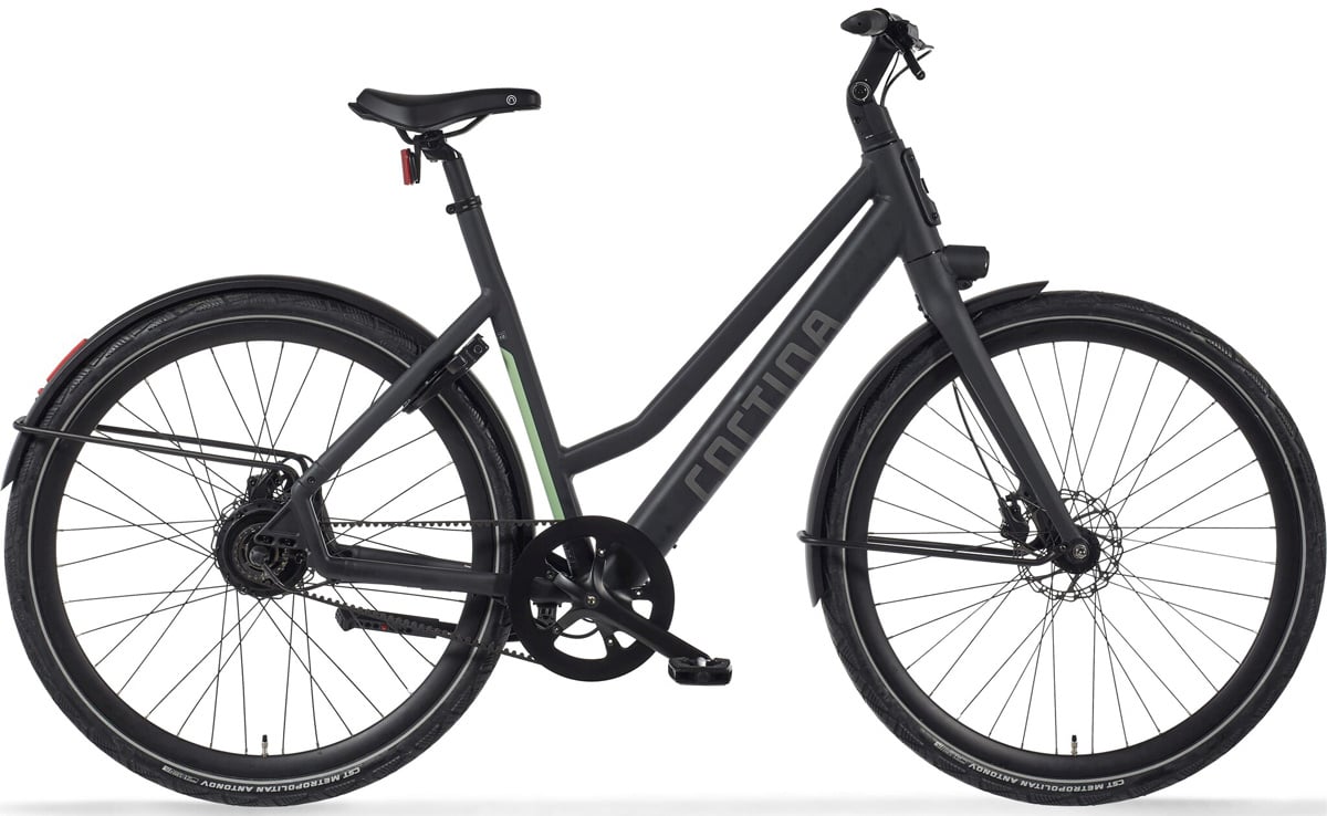 Cortina E-Lett Elektrische Damesfiets 28 inch 50 cm DB Belt