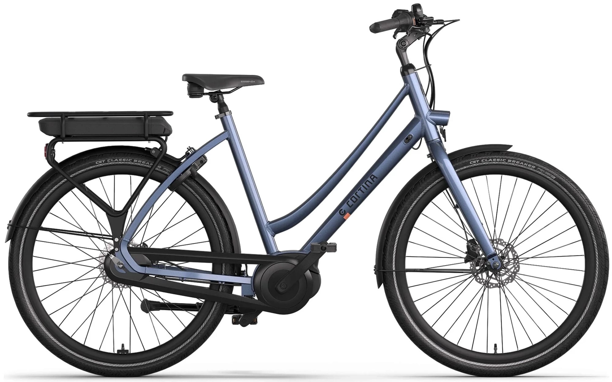 Cortina E-Tide Elektrische Damesfiets 28 inch 57cm Middenmotor DB7