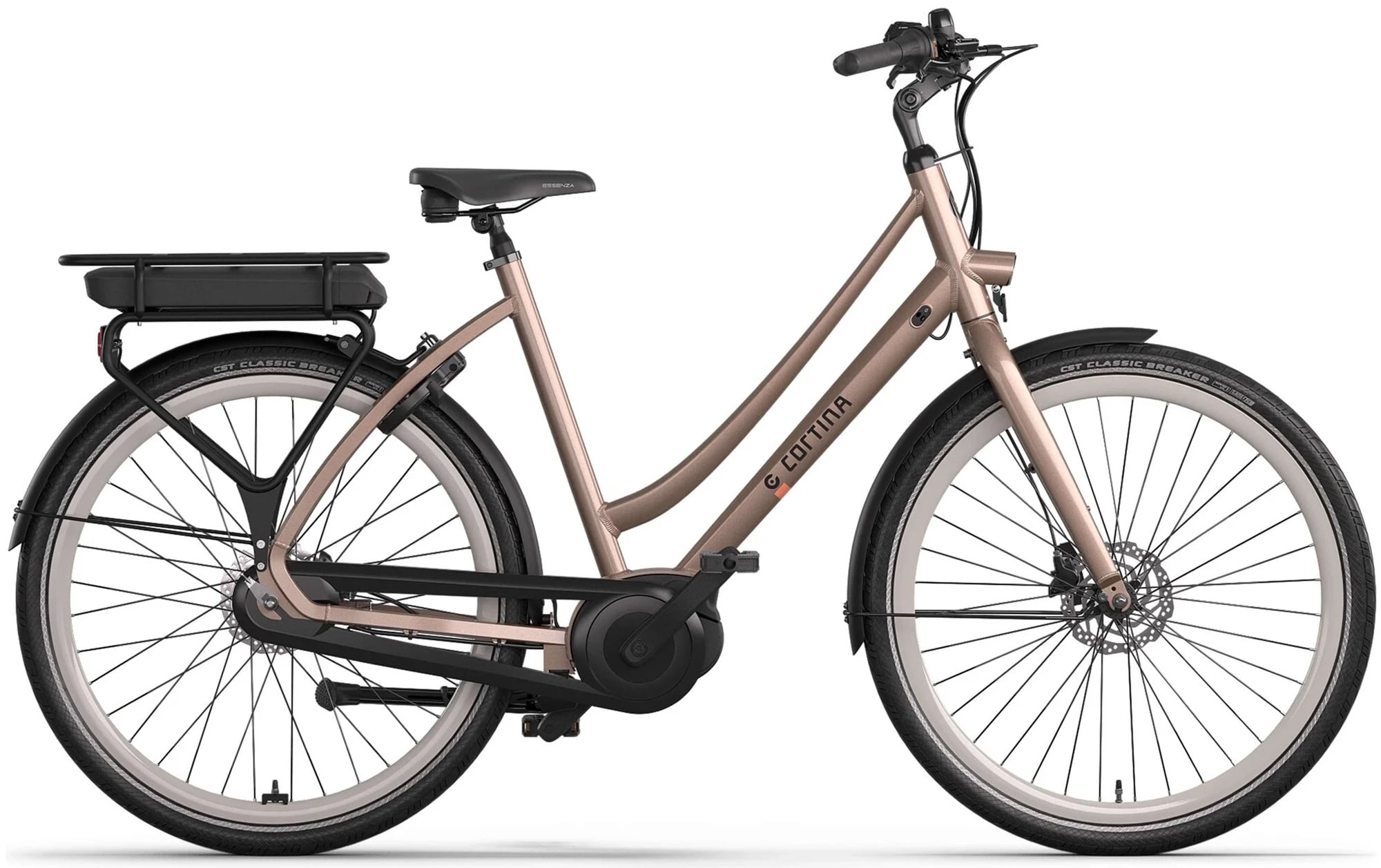 Cortina E-Tide Elektrische Damesfiets 28 inch 50cm Middenmotor DB7