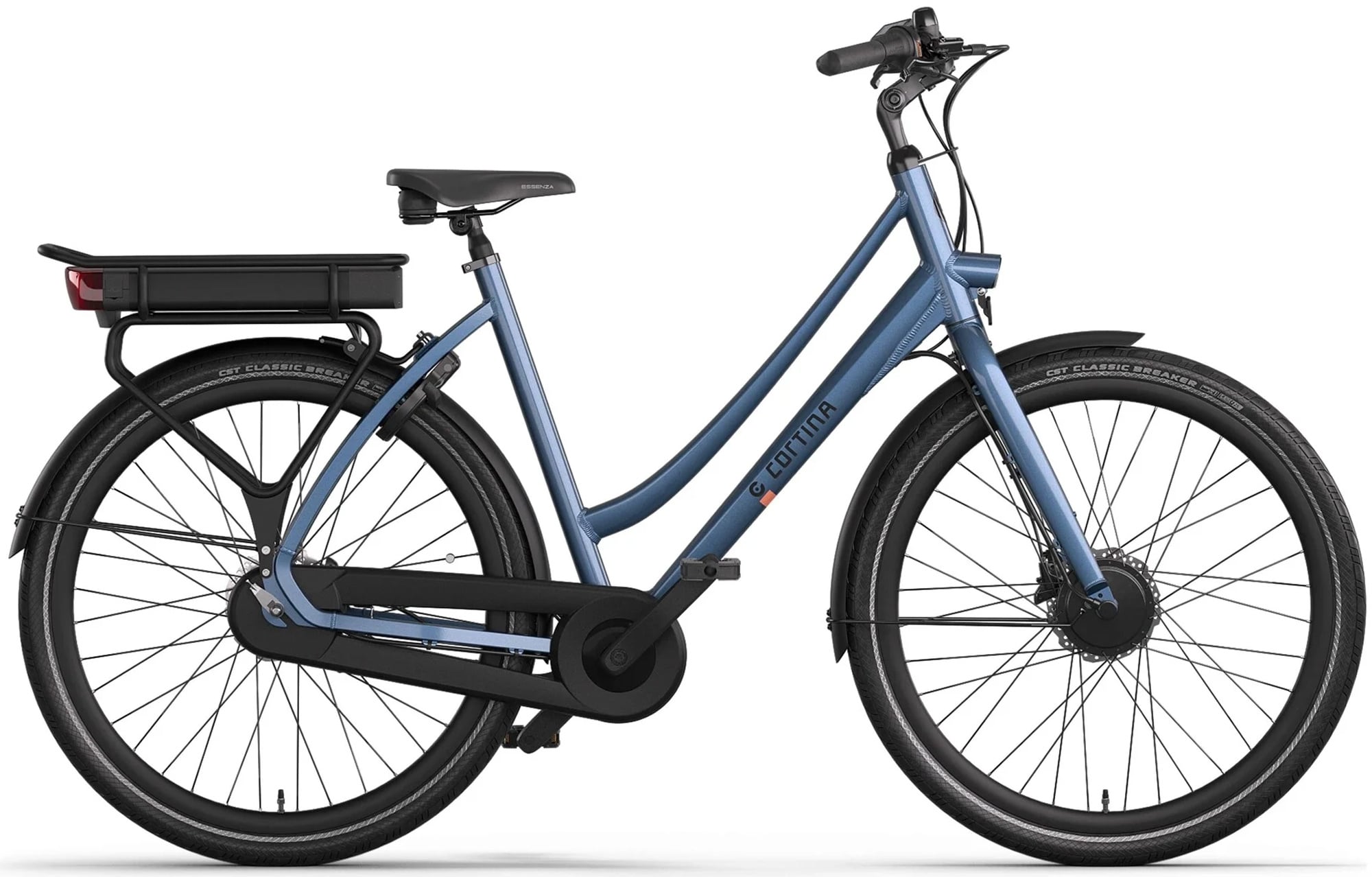Cortina E-Tide Elektrische Damesfiets 28 inch 50cm Voorwielmotor DB7