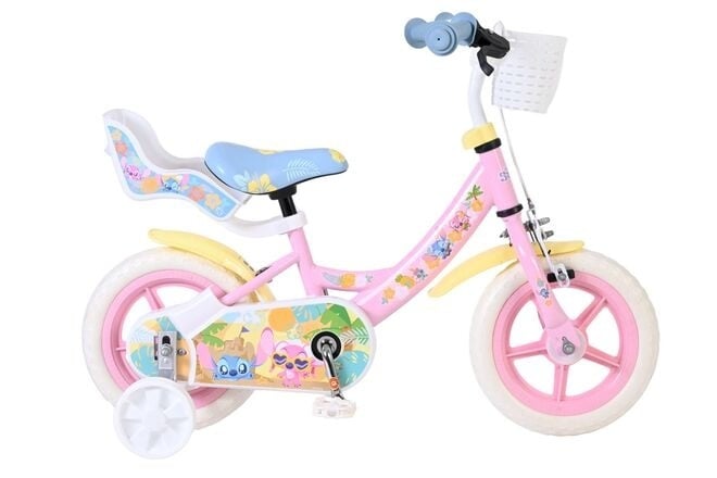 Disney Stitch Kinderfiets Meisjes 12 inch