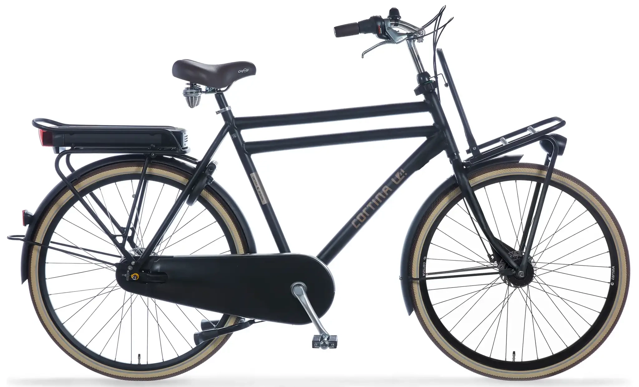 E-U4 Elektrische Transportfiets 28 inch Jet Black Matt RB7 FM