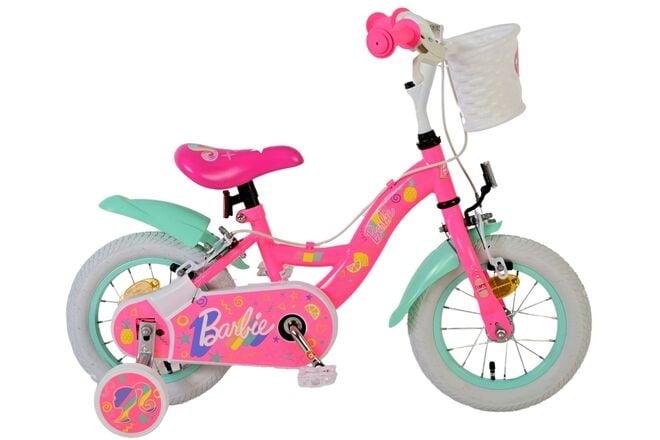 Barbie Kinderfiets Meisjes 12 inch V-Brakes