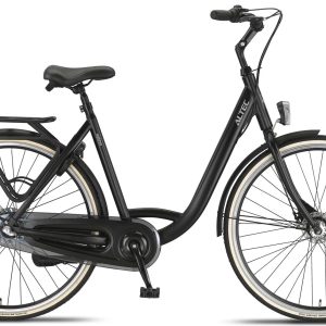 Altec Walesa Damesfiets 28inch 55cm Mat Zwart 3v