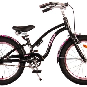 Volare Miracle Cruiser Kinderfiets Meisjes 18 inch Mat Zwart