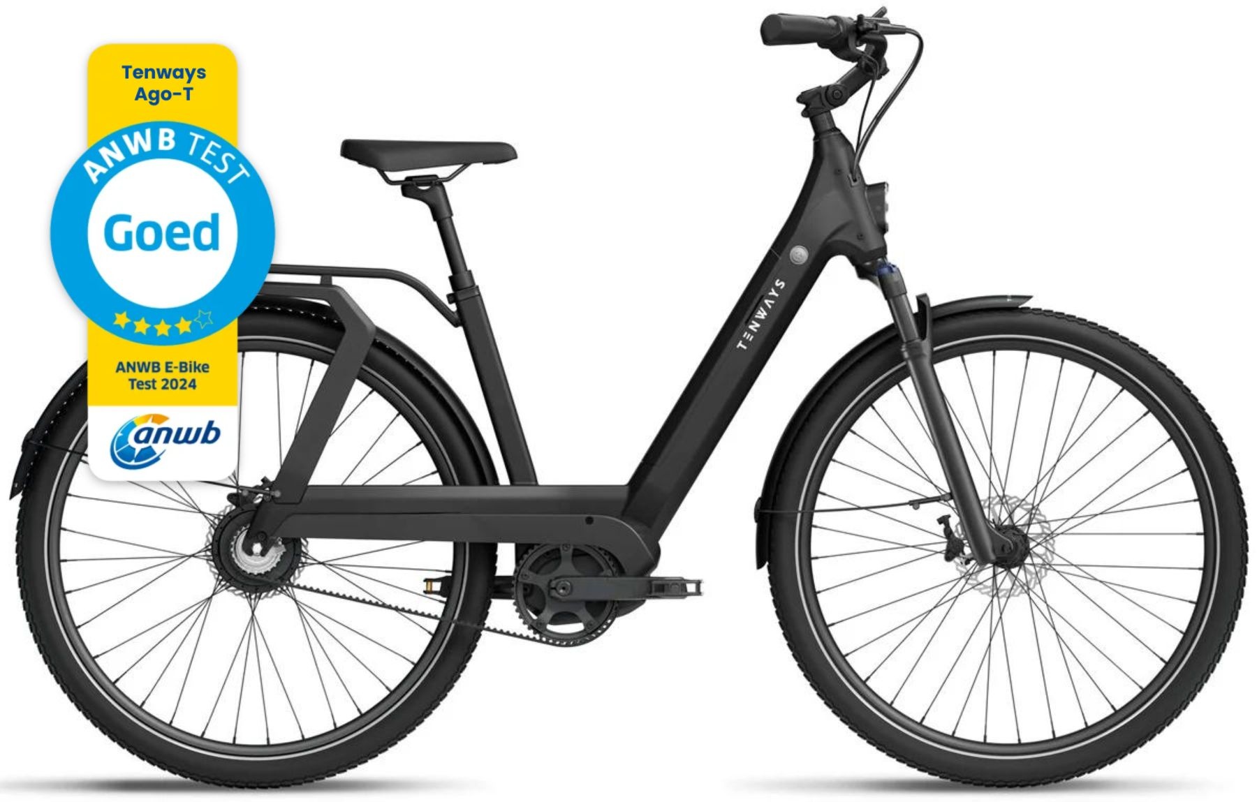 TENWAYS AGO T Elektrische Damesfiets Enviolo Traploos