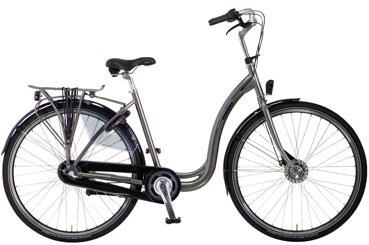 Pointer Step In Damesfiets 28 inch Amber Grijs 7v