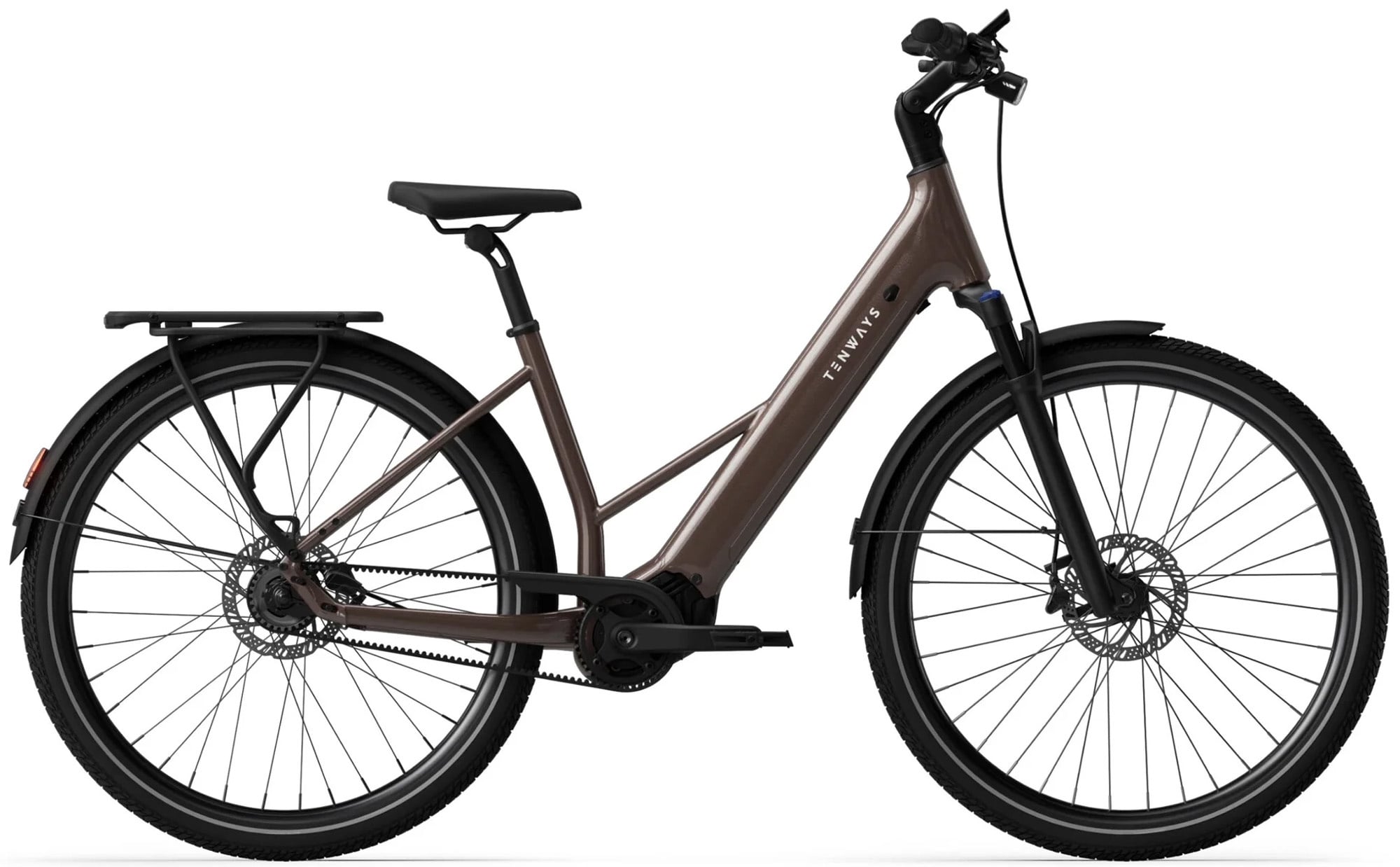 TENWAYS AGO AIR Belt Elektrische Damesfiets 5v