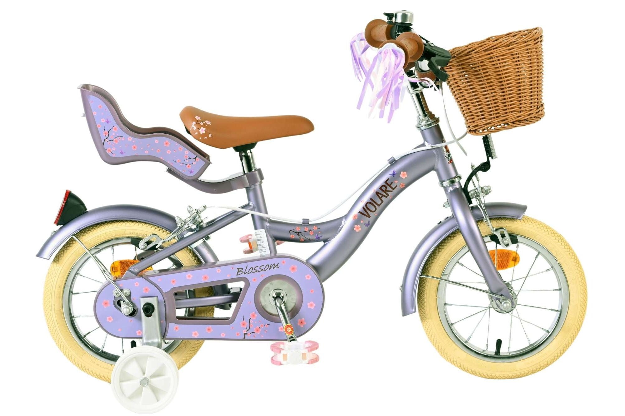 Volare Blossom Kinderfiets Meisjes 12 inch V-brakes