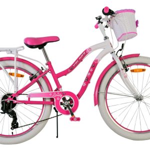 Volare Lovely Kinderfiets Meisjes 24 inch 7v