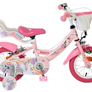 Volare Unicorn Kinderfiets Meisjes 12 inch V-brakes