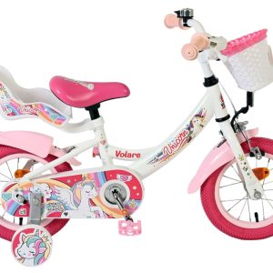 Volare Unicorn Kinderfiets Meisjes 12 inch