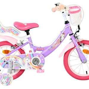 Volare Unicorn Kinderfiets Meisjes 14 inch V-brakes