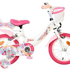 Volare Unicorn Kinderfiets Meisjes 14 inch V-brakes