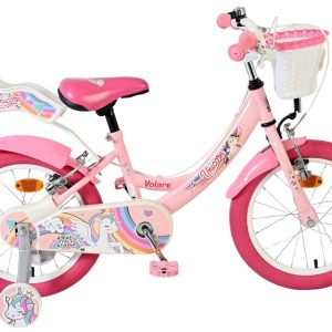 Volare Unicorn Kinderfiets Meisjes 16 inch V-brakes