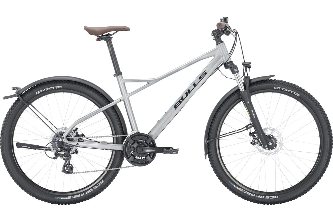 Bulls Sharptail Street 2 Mountainbike 27,5 inch 54cm Liquid Silver Matte 16v